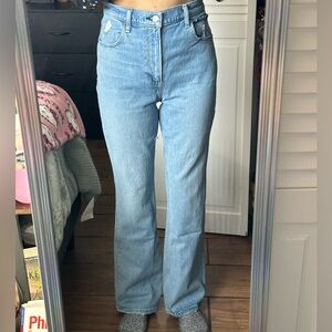 Abercrombie Classic Blue Women's Flare Jeans